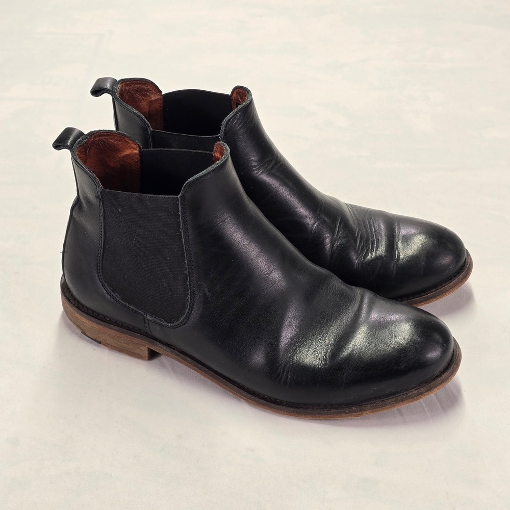 Wolverine Mens Black Leather Chelsea Boots Size 8 Stock No W40161 - Picture 2 of 9